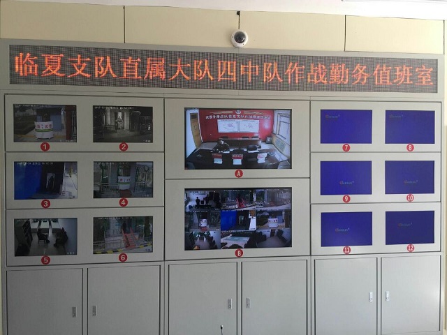 甘肃宁夏支队22寸监视器监控系统