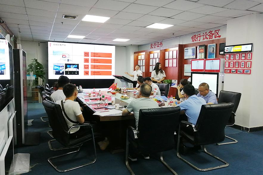 贵州公安局考察团队对我司智慧党建解决方案进行参观指导